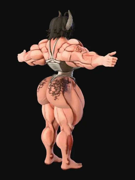 3D model for Minotaur Chef