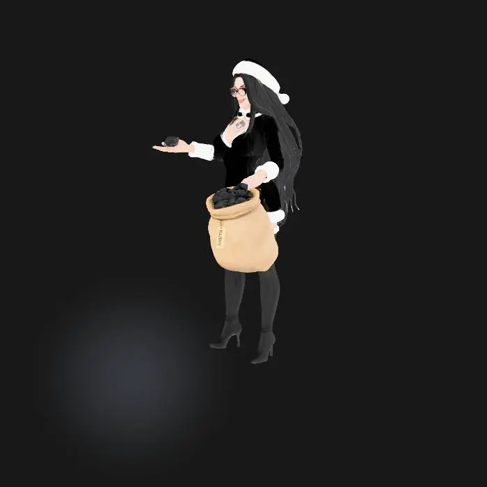 3D model for Santa's naughty helper Baroness, #Christmas2025#