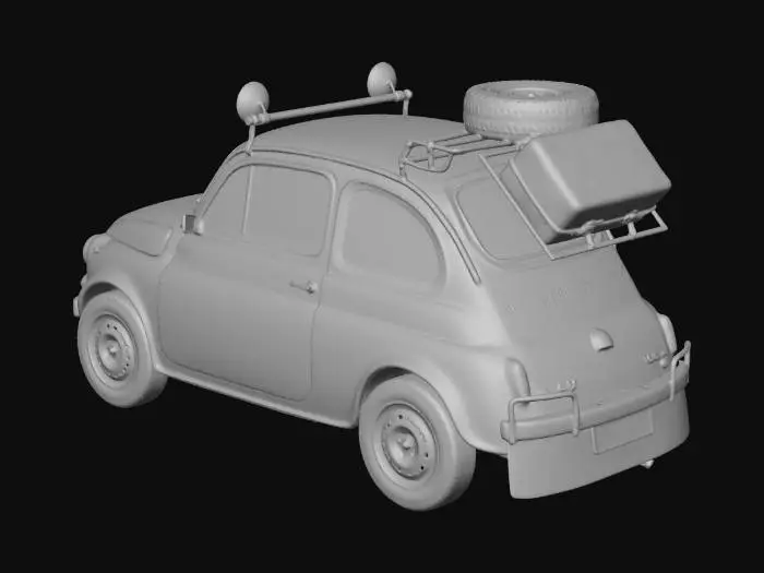 3D model for Fiat Rally