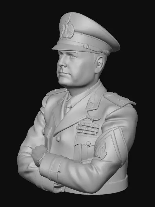 3D model for Benito Mussolini