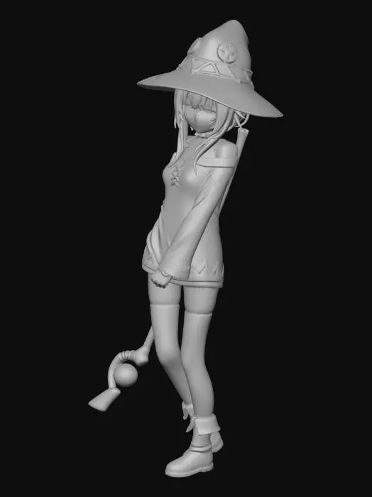 3D model for Megumin - KonoSuba