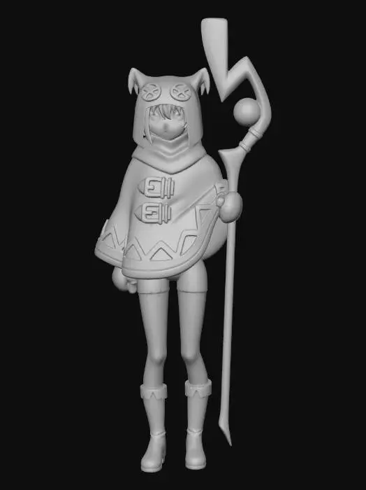 3D model for Megumin - KonoSuba