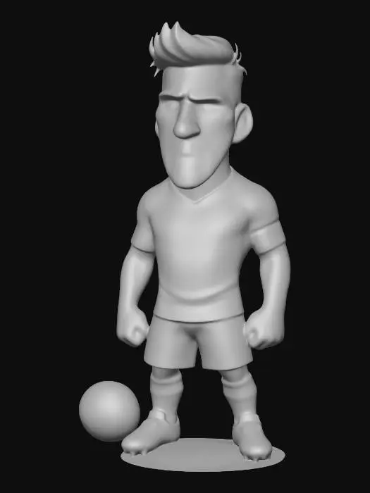 3D model for Mini Barça Messi