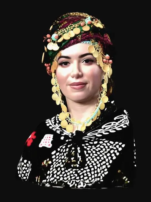 3D model for Kurdish Woman Bust