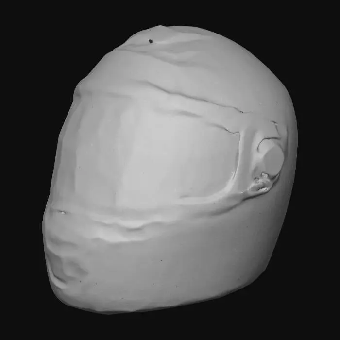 3D model for Blue Racer Helmet