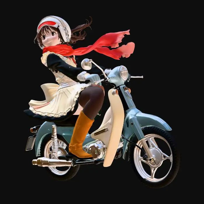 3D model for Scarlet Scarf Rider