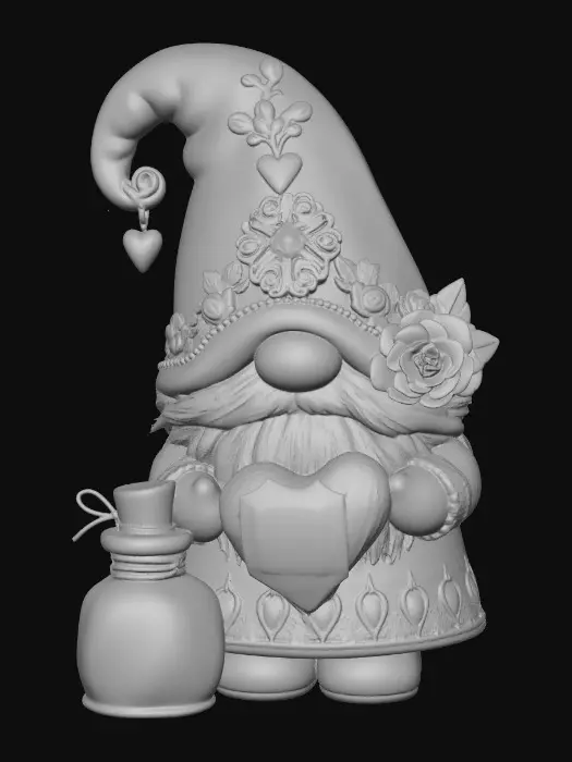 3D model for Gnome of Love