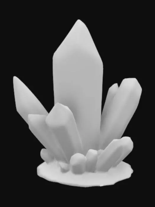 3D model for Amethyst Crystal Cluster
