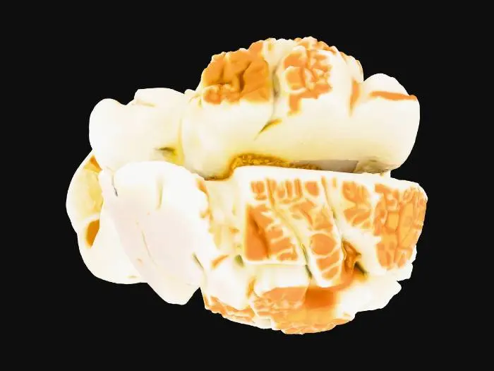 3D model for Popcorn Kernel Burst