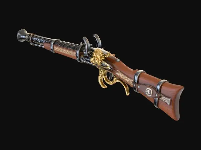 3D model for Steampunk Blunderbuss