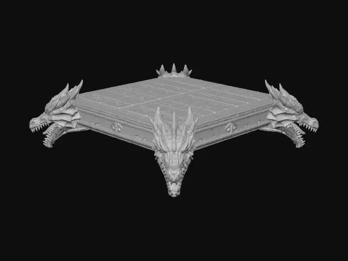 3D model for Dragon's Chessboard