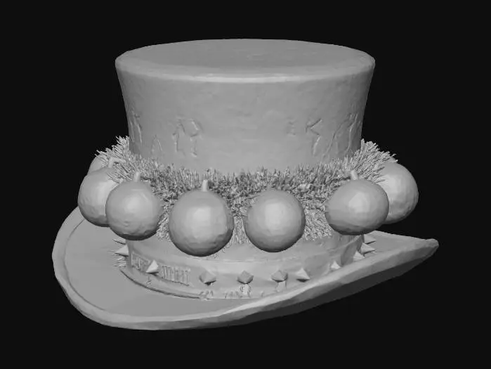 3D model for Rock 'n' Noel Hat