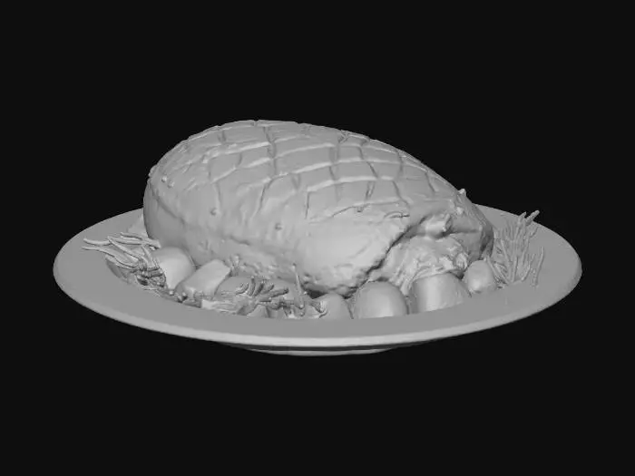 3D model for Holiday Feast