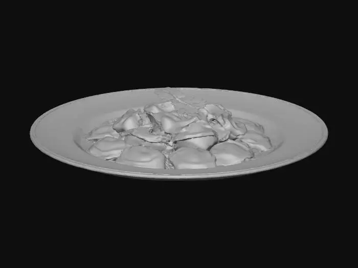 3D model for Royal Tortellini Dish