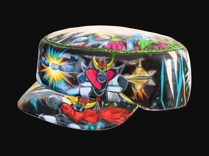 3D model for Futuristic Mech Cap