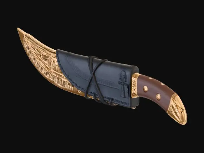 3D model for Ancient Hieroglyphic Dagger