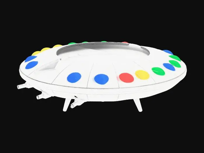 3D model for Flying Saucer Toy