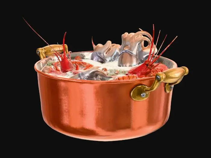 3D model for Seafood Delight