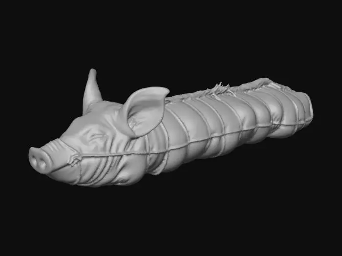 3D model for Porchetta Display