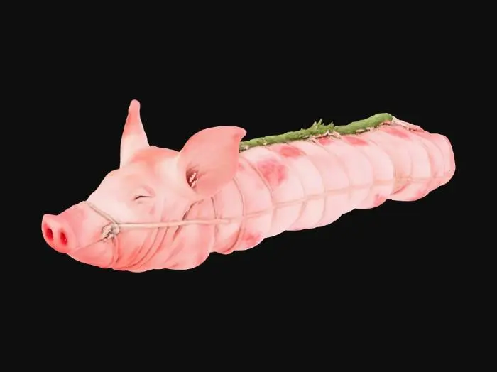 3D model for Porchetta Display