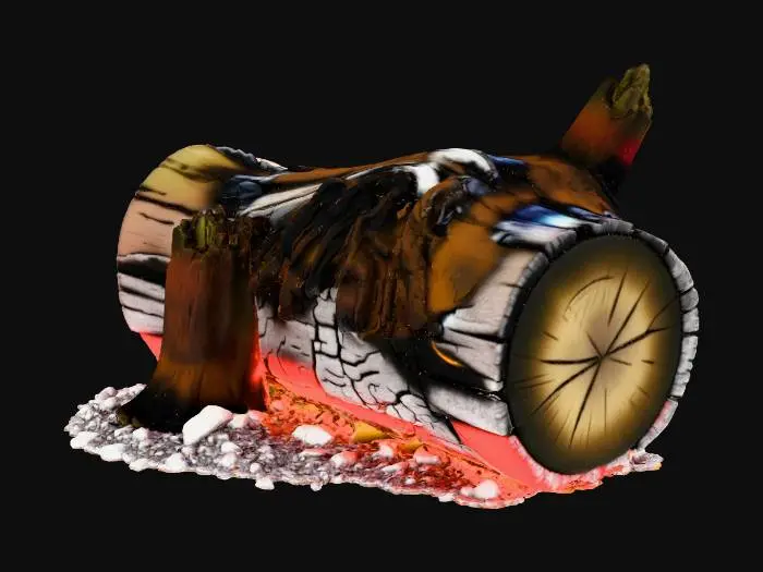 3D model for Embers of Time