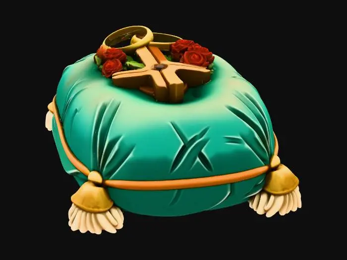 3D model for Wedding Symbolism Art