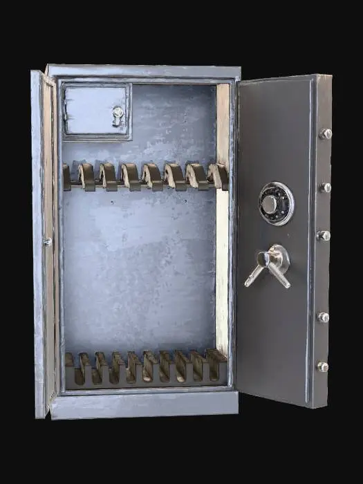 3D model for Open Gun Safe