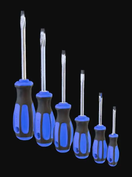 3D model for Screwdriver Set