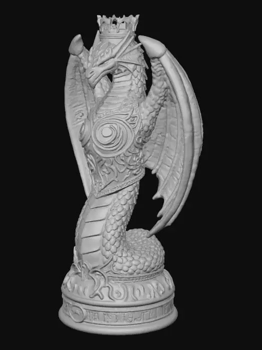 3D model for Majestic Rune Dragon