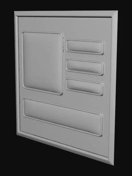 3D model for Golden Interface Design