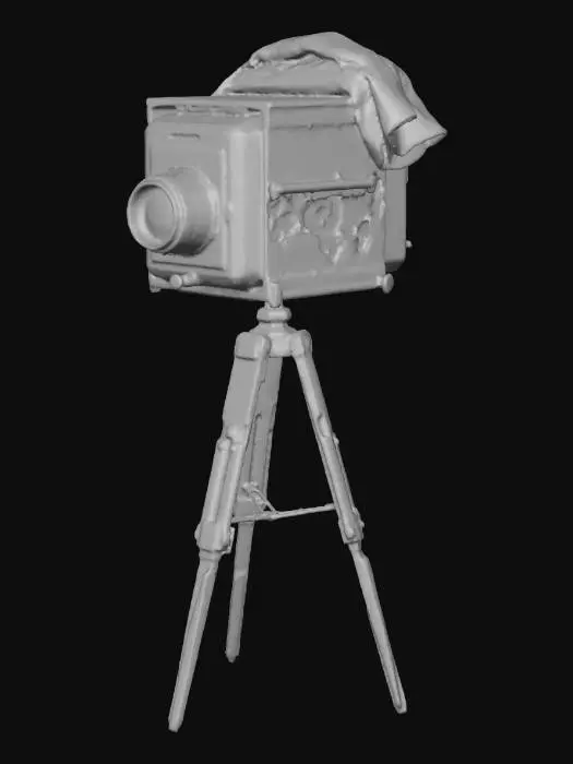3D model for Vintage Photographer's Tool