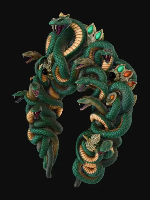 3D model for Serpentine Crown