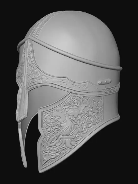 3D model for Tribal Guardian Helmet