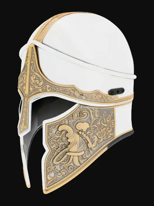 3D model for Tribal Guardian Helmet