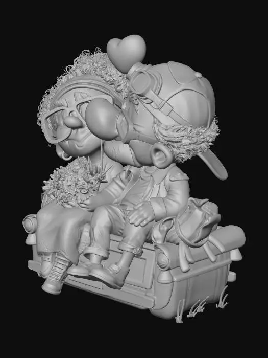 3D model for Old love