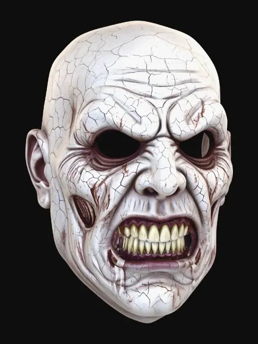 3D model for Cracked Mask