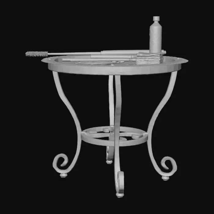 3D model for Gun Cleaning Setup