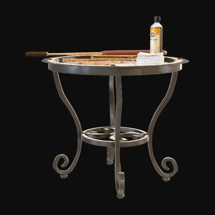 3D model for Gun Cleaning Setup