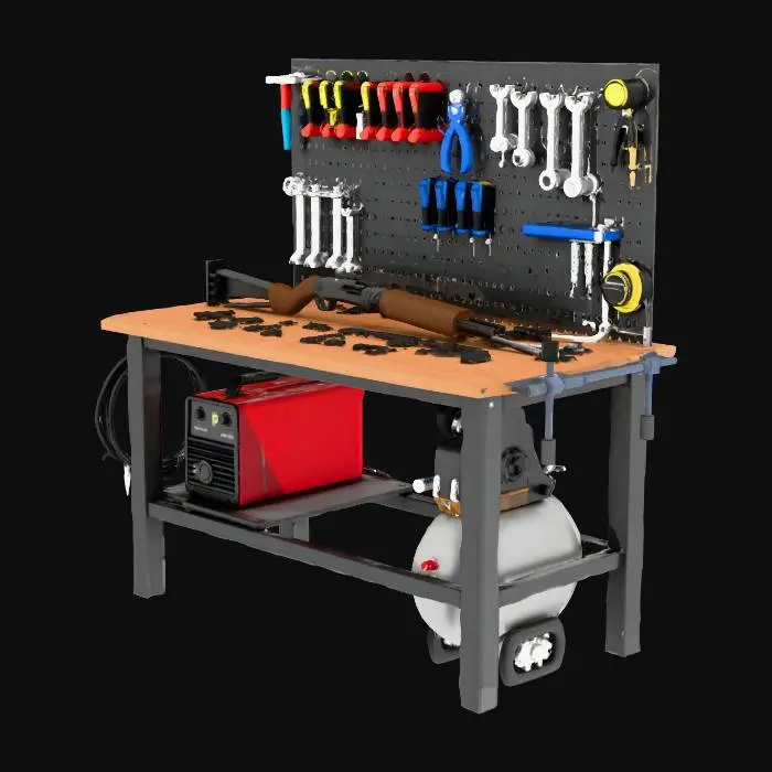 3D model for Workbench Setup