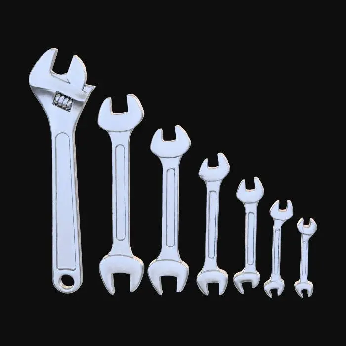 3D model for Wrench Set Spectrum