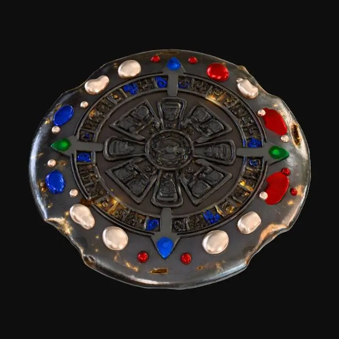3D model for Mystical Aztec Calendar