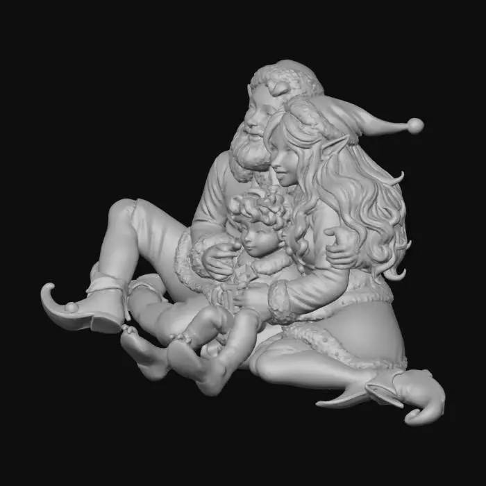 3D model for Elf Family Celebration