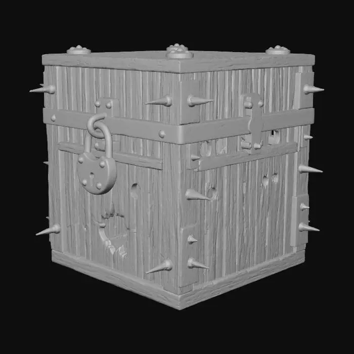 3D model for Guarded Crate