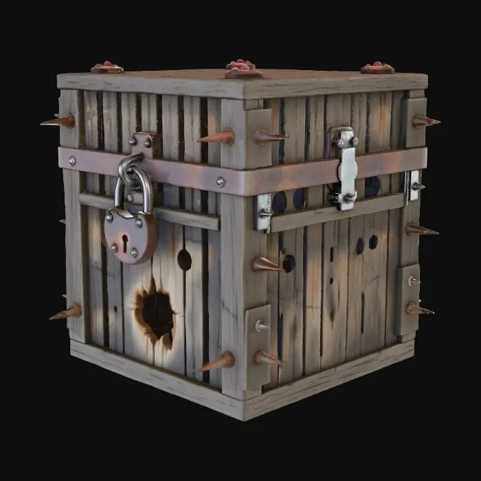 3D model for Guarded Crate