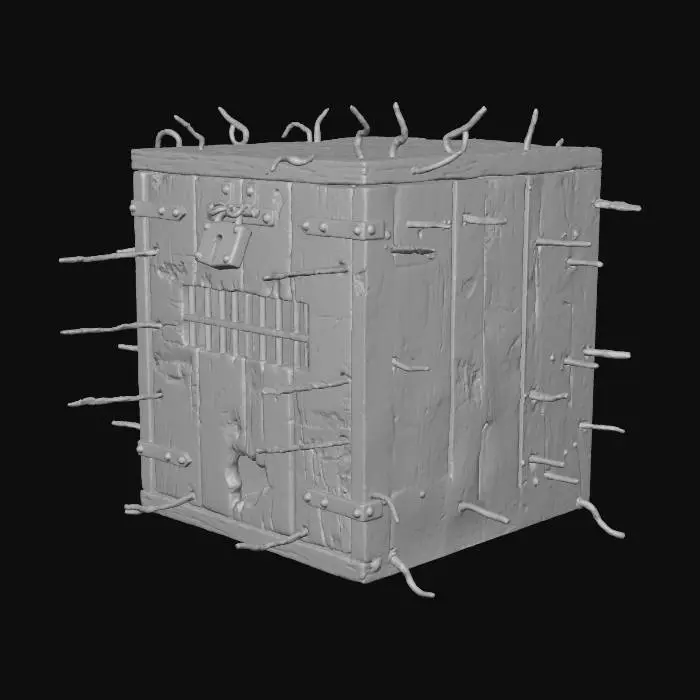 3D model for Locked Secrets