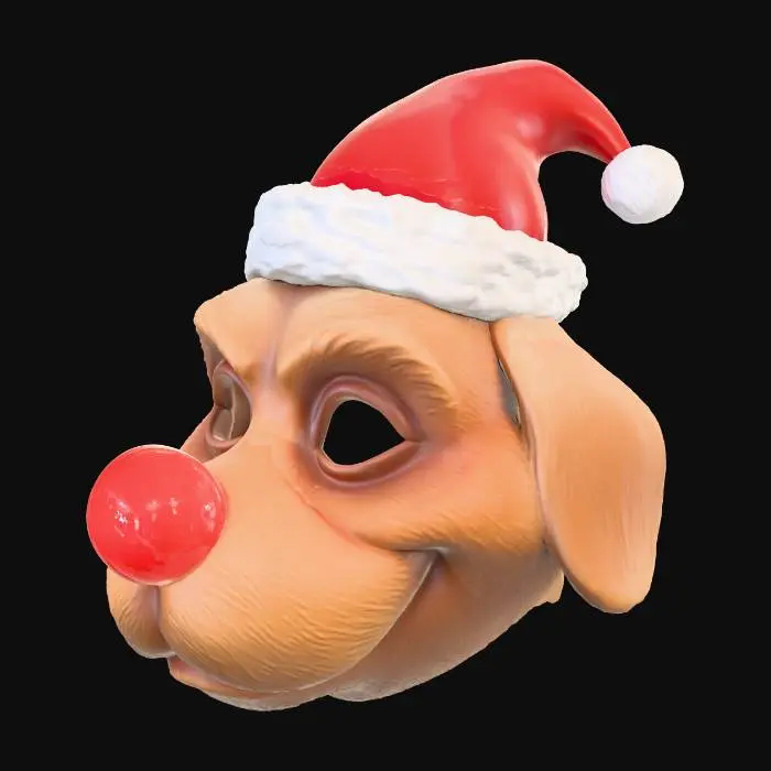 3D model for Santa's Canine Jolly