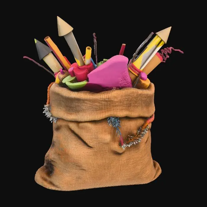 3D model for Fireworks Collection