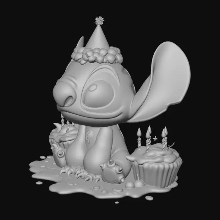 3D model for Birthday Celebration Creature