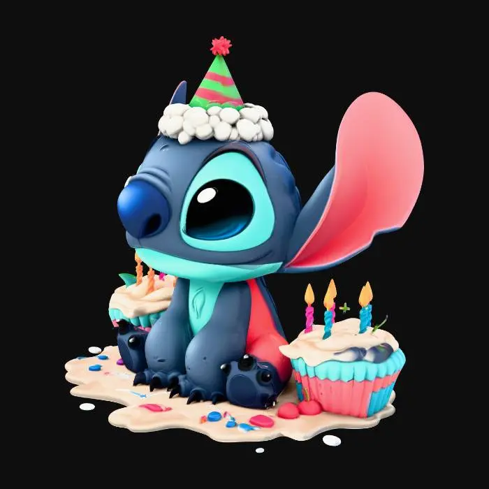 3D model for Birthday Celebration Creature