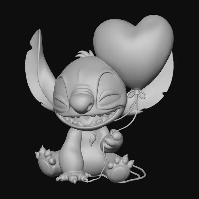 3D model for Decorative Stitch Valentine's Day gift for men and women